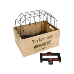 Beeztees Houten Fietsmand Journey + Kap 5 Beeztees Houten Fietsmand Journey + Kap -Bekend Hondenspullen Winkel beeztees houten fietsmand journey kap 174289 0500 none
