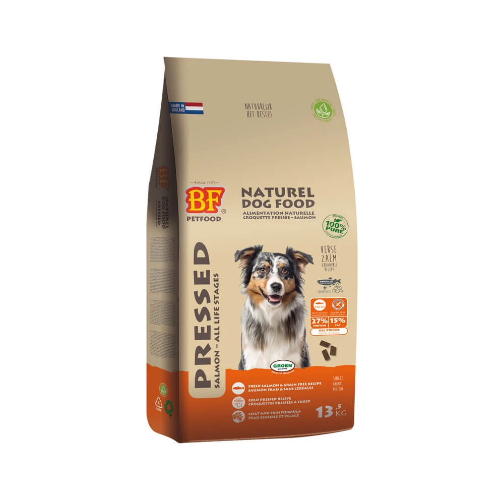 Biofood Geperst Zalm 4 Biofood Geperst Zalm - Afbeelding 4