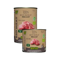 Biofood Organic 100% Rund - Hond & Kat -Bekend Hondenspullen Winkel biofood organic 100 rund hond kat 161407 1000 none
