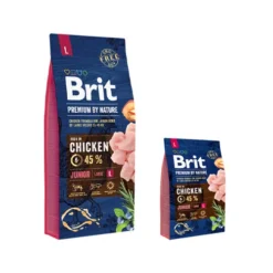 Brit Premium By Nature Junior - Grote Honden -Bekend Hondenspullen Winkel brit premium by nature junior grote honden 201728 0500 none