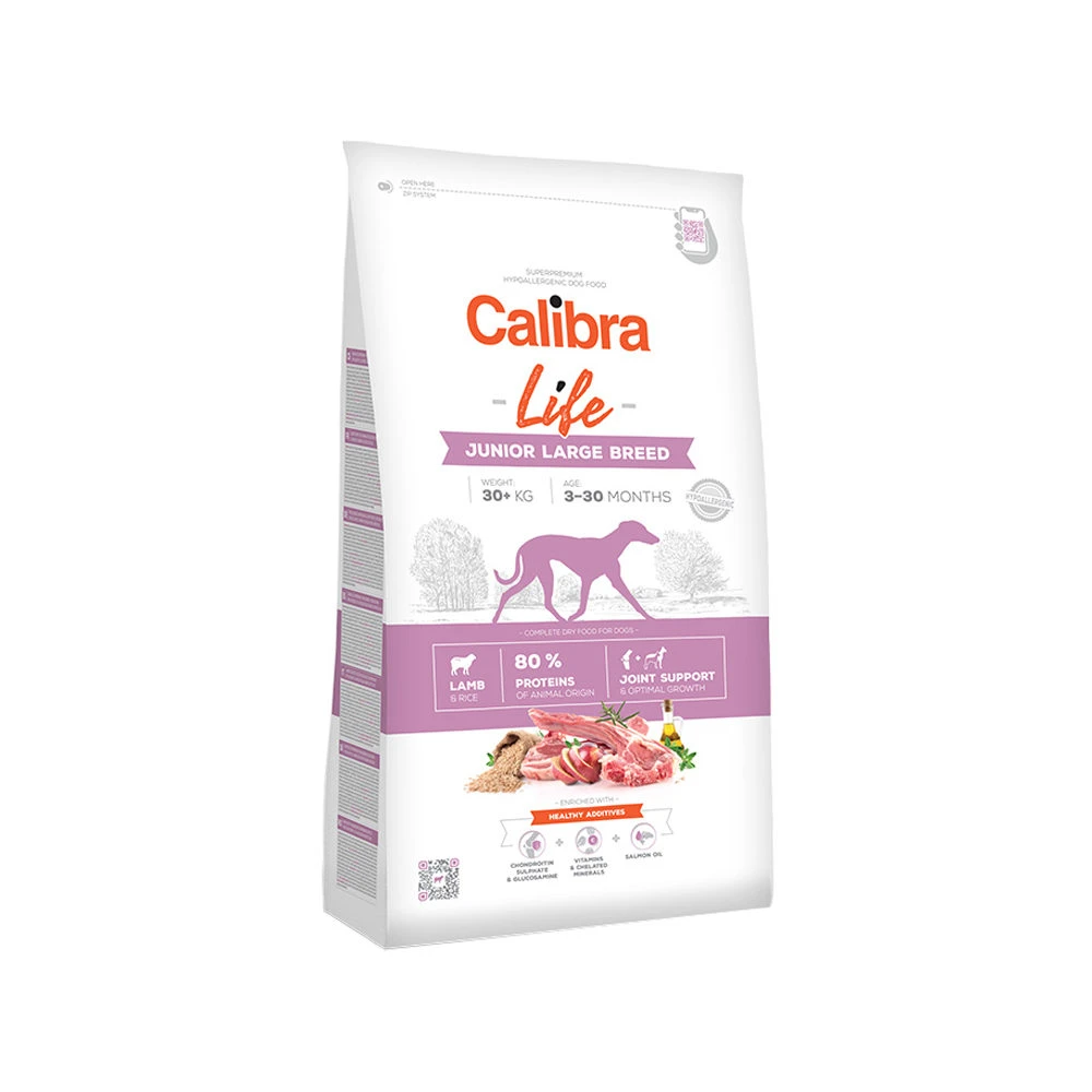 Calibra Dog Life Junior Large Breed - Lam 1 Calibra Dog Life Junior Large Breed - Lam