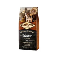 Carnilove Dry All Breeds Adult Hondenvoer -Bekend Hondenspullen Winkel carnilove rendier adult 12 kg 126133 0500 none