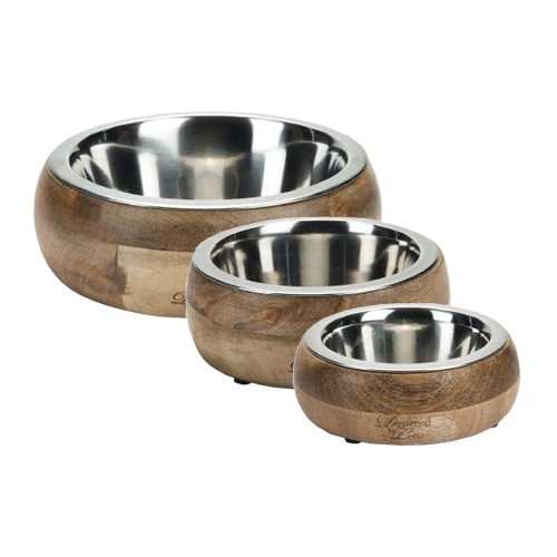 Designed By Lotte Houten Eet- En Drinkbak Mandira 4 Designed By Lotte Houten Eet- En Drinkbak Mandira - Afbeelding 4