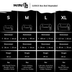 District 70 Lodge Box Bed -Bekend Hondenspullen Winkel district 70 lodge box bed hondenmand 190703 2000 none