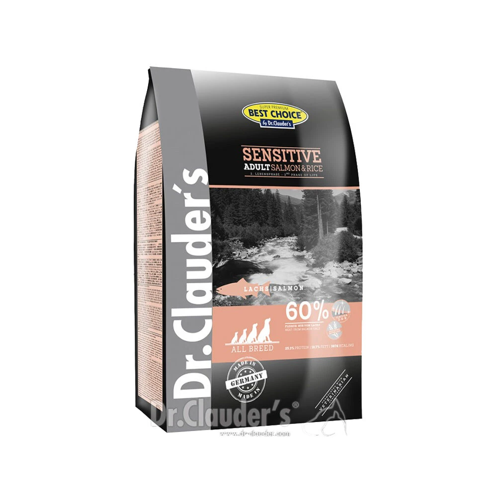 Dr. Clauder's Best Choice All Breed Adult - Zalm & Rijst - Afbeelding 3