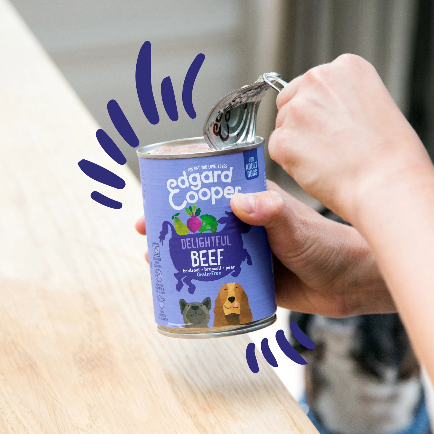 Edgard & Cooper Adult - Rund - Blik 5 Edgard & Cooper Adult - Rund - Blik - Afbeelding 5