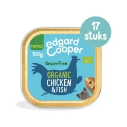 Edgard & Cooper Biologisch Puppy - Kip & Vis - Kuipje -Bekend Hondenspullen Winkel edgard cooper biologisch puppy kip vis kuipje 173593 1000 none