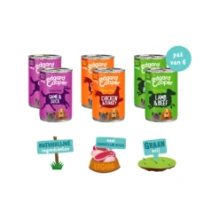 Edgard & Cooper Multipack Hondenvoer - Blik - Kip / Wild & Lam -Bekend Hondenspullen Winkel edgard cooper multipack hondenvoer blik kip wild lam 182695 1000 none