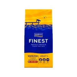 Fish4Dogs Finest Adult Complete - Witvis Kleine Brok -Bekend Hondenspullen Winkel fish4dogs finest adult complete witvis kleine brok 160925 1000 none
