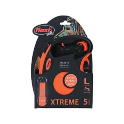 Flexi Rollijn XTREME Tape Leash - Orange -Bekend Hondenspullen Winkel flexi rollijn xtreme tape leash orange 176491 2000 none