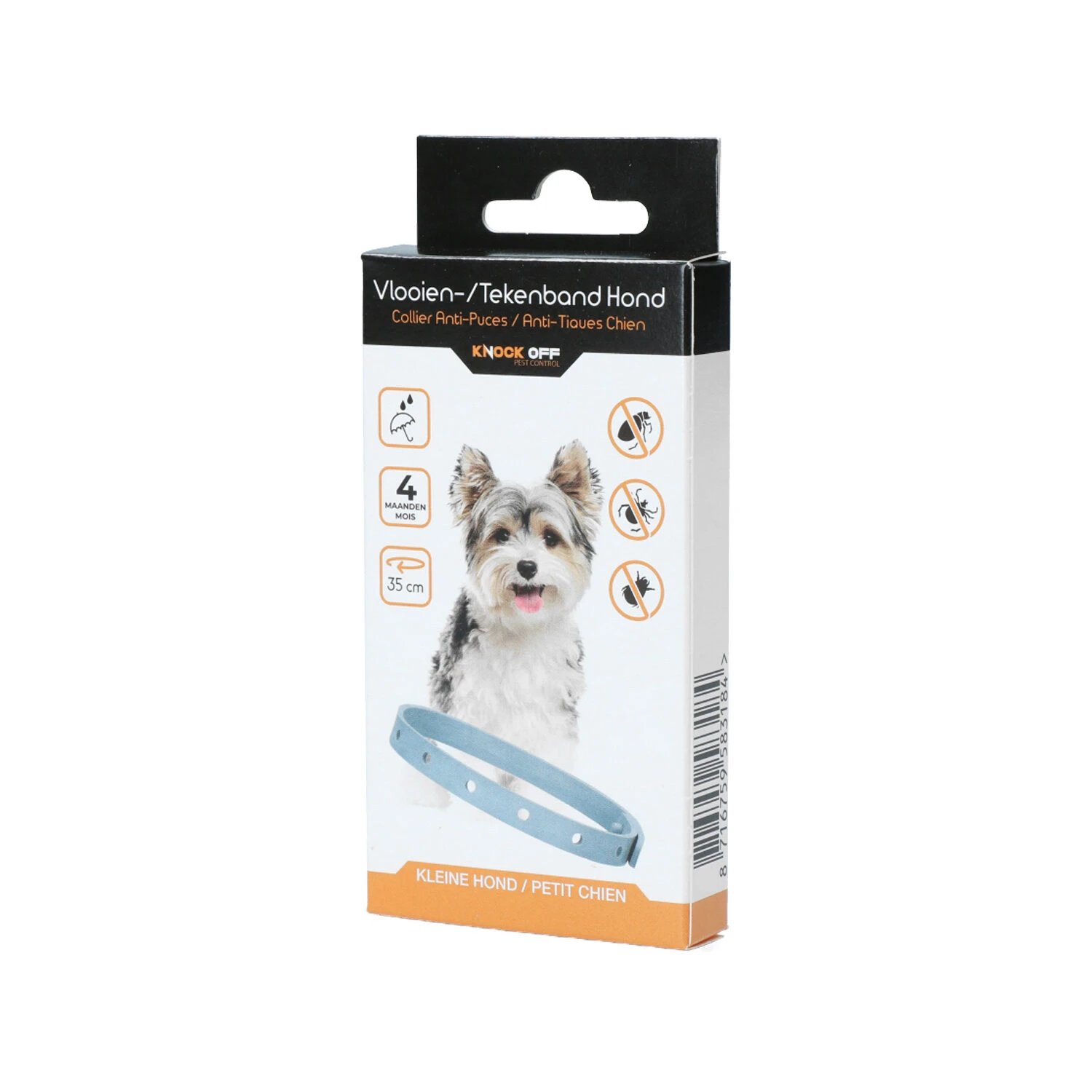 Knock Off Vlooien-tekenband Hond 2 Knock Off Vlooien-tekenband Hond - Afbeelding 2