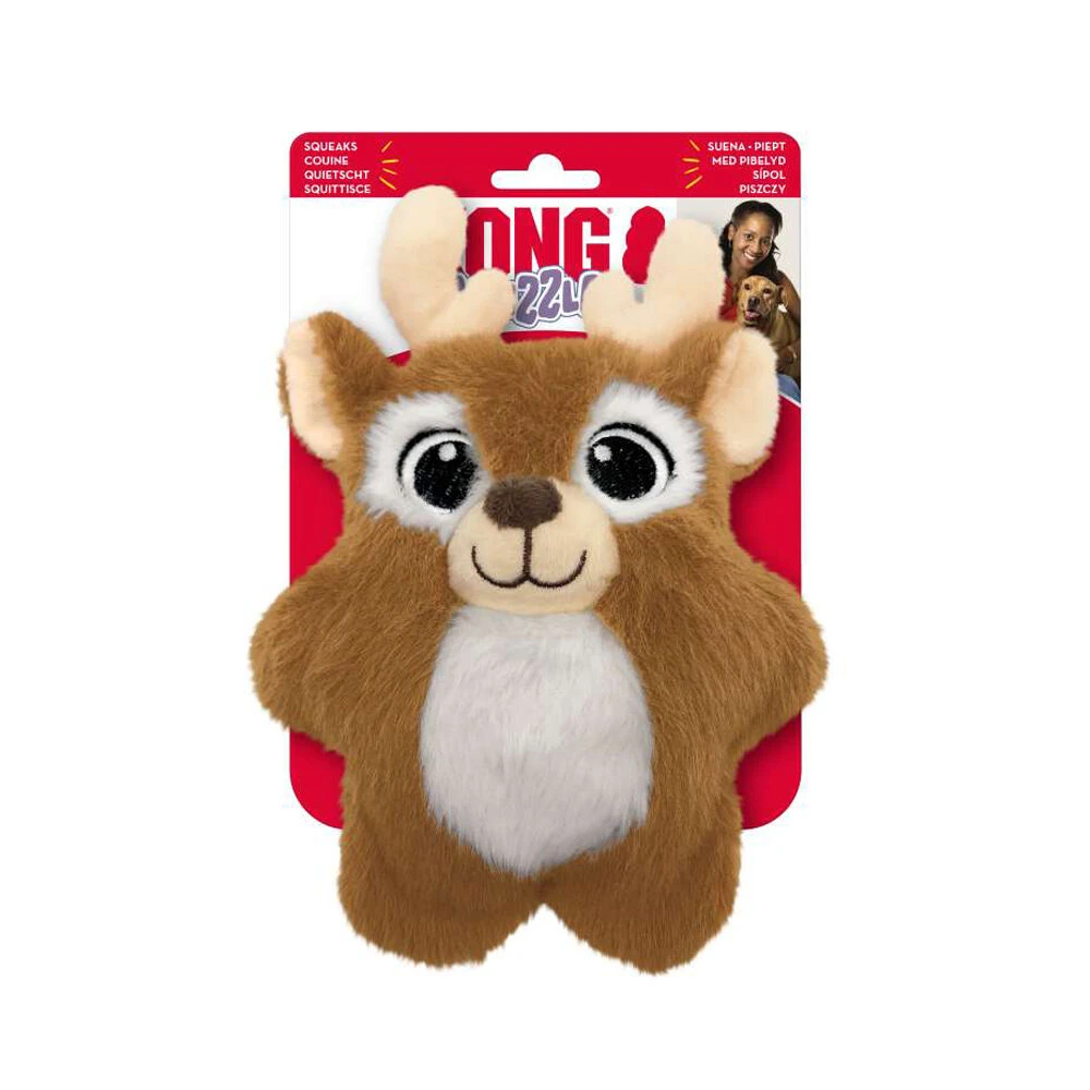 KONG Holiday Snuzzles Reindeer 2 KONG Holiday Snuzzles Reindeer - Afbeelding 2