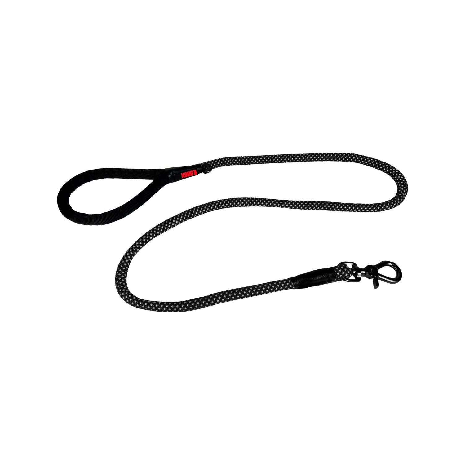 KONG Rope Leash - Zwart 4 KONG Rope Leash - Zwart - Afbeelding 4