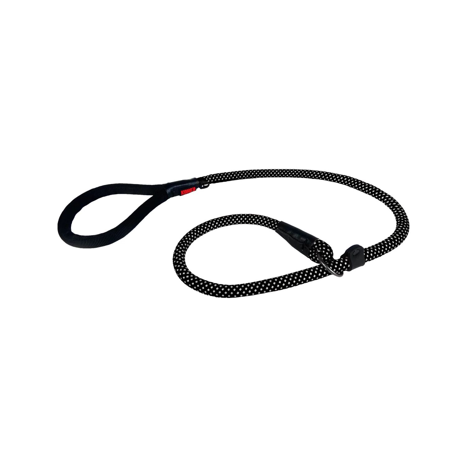 KONG Rope Slip Leash - Zwart 2 KONG Rope Slip Leash - Zwart - Afbeelding 2