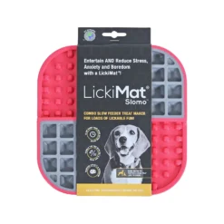 LickiMat Slomo Hond 10 LickiMat Slomo Hond -Bekend Hondenspullen Winkel lickimat slomo roze grijs 20 cm 133748 1500 none