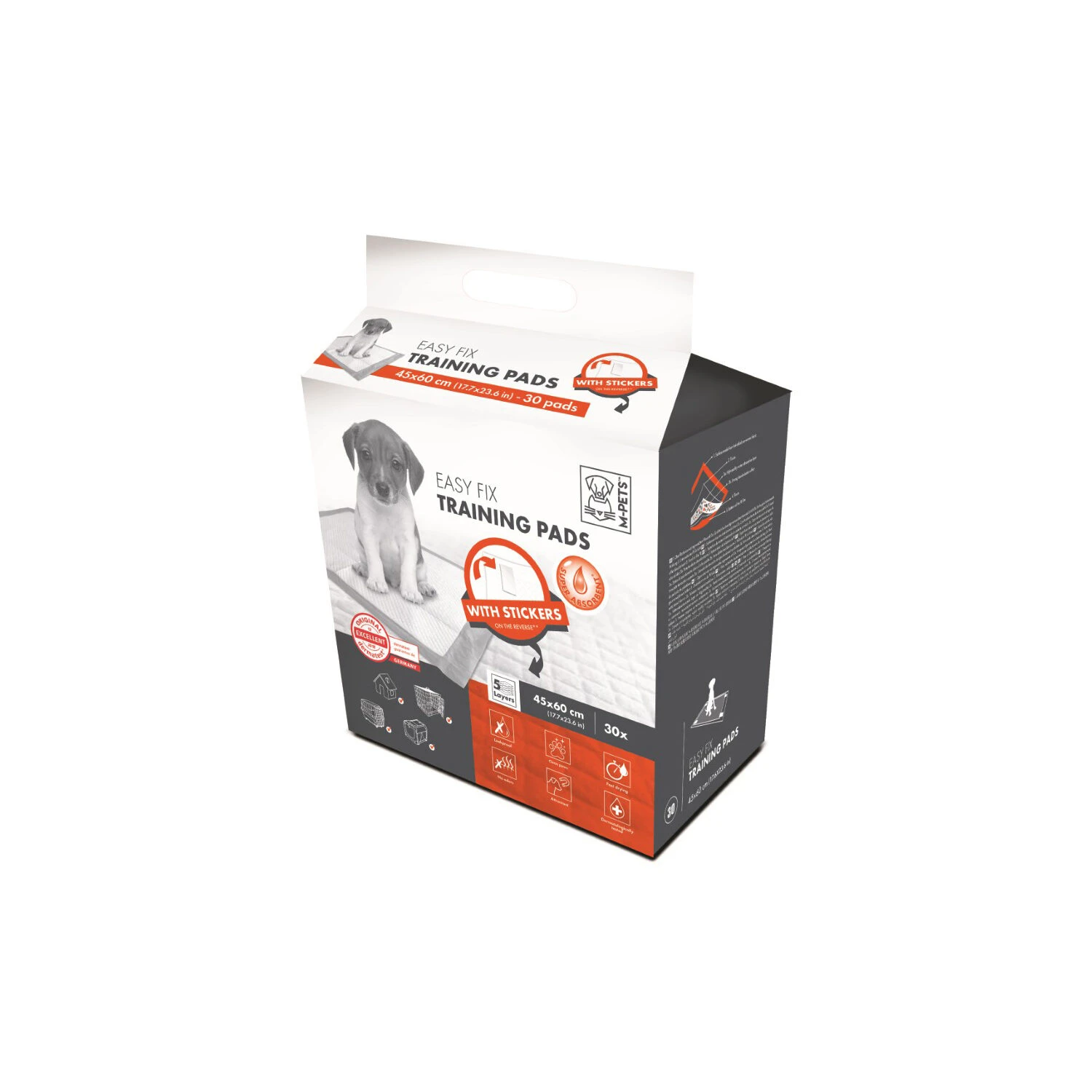 M-Pets Easy Fix Puppy Training Pads 4 M-Pets Easy Fix Puppy Training Pads - Afbeelding 4