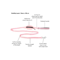 PAIKKA Visibility Leash 13 PAIKKA Visibility Leash -Bekend Hondenspullen Winkel paikka visibility leash 217820 2000 none