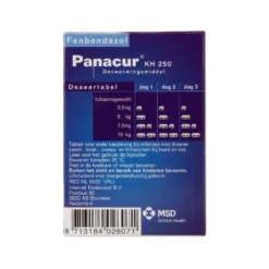 Panacur - Hond & Kat -Bekend Hondenspullen Winkel panacur hond en kat 125600 1000 none