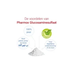 Pharmox Glucosamine Sulfaat Paard / Pony & Hond -Bekend Hondenspullen Winkel pharmox glucosamine sulfaat paard pony hond 219126 1000 none
