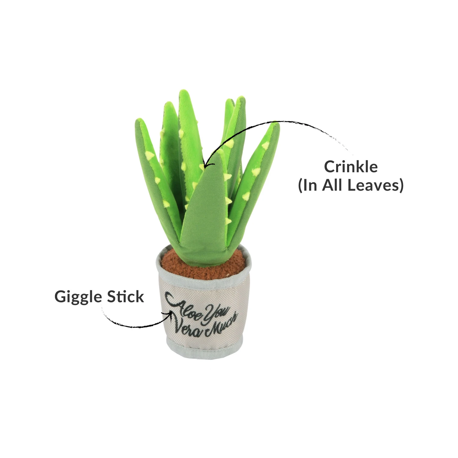 P.L.A.Y. Pet Blooming Buddies - Aloe-ve You Plant - Afbeelding 2