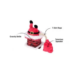 P.L.A.Y. Pet Merry Woofmas - Clumsy Claus -Bekend Hondenspullen Winkel play pet merry woofmas clumsy claus 168009 0500 none