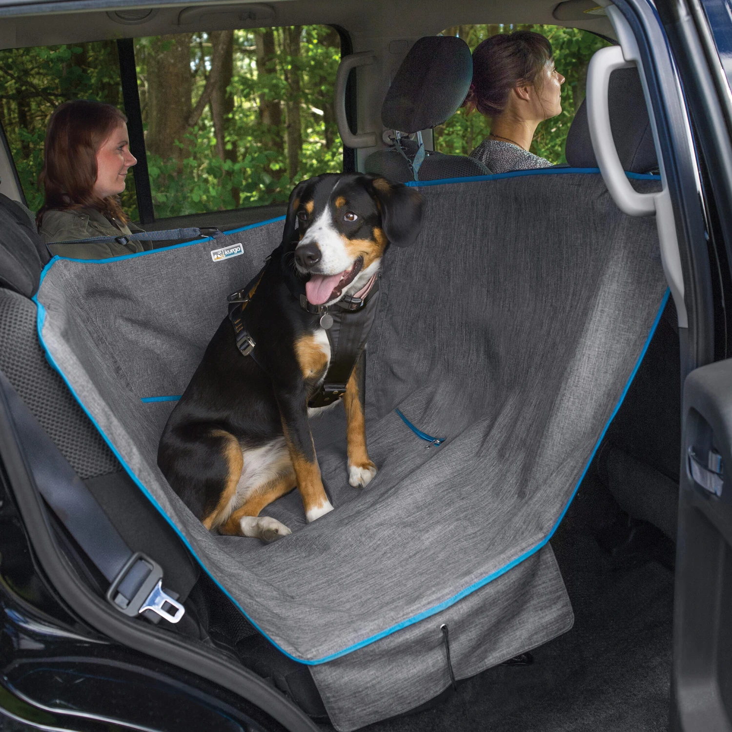 Kurgo Heather Half Dog Hammock 3 Kurgo Heather Half Dog Hammock - Afbeelding 3