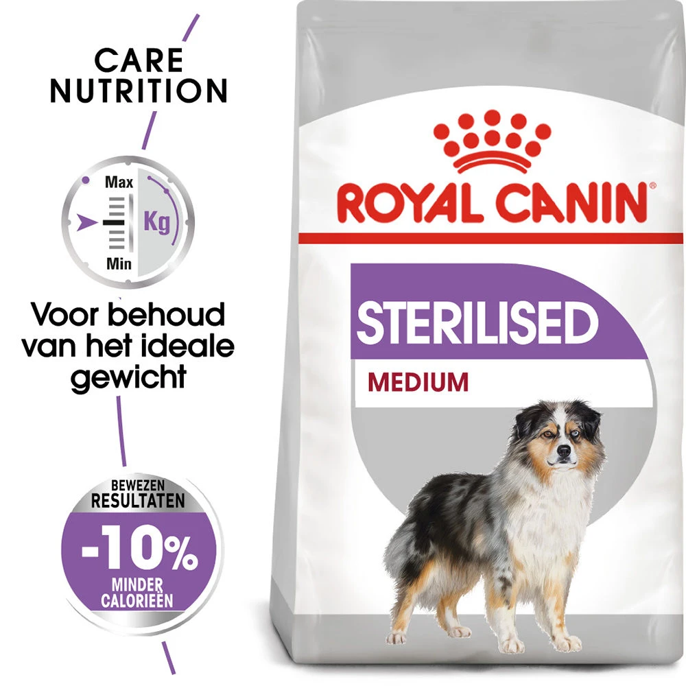 Royal Canin Medium Sterilised - Hondenvoer 4 Royal Canin Medium Sterilised - Hondenvoer - Afbeelding 4
