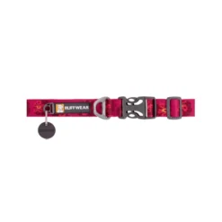 Ruffwear Flat Out Dog Collar - Alpenglow Burst -Bekend Hondenspullen Winkel ruffwear flat out dog collar alpenglow burst 204824 0500 none