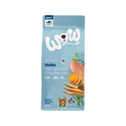 WOW! Adult Hondenvoer -Bekend Hondenspullen Winkel wow droogvoer adult kip 12kg 129124 1000 none